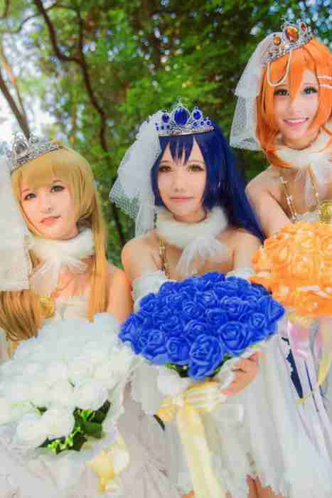 [国内Cosplay]ID0111 [CosPlay] 2015.09 No.211 爱是我们之间の秘密 婚纱觉醒ver.二年级组 [18P124M]