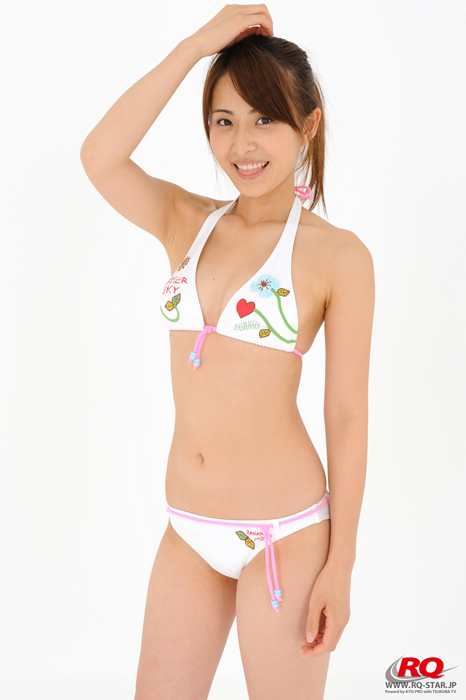RQ-STAR写真NO.0044 Rena Sawai 澤井玲菜 Swim Suits – White