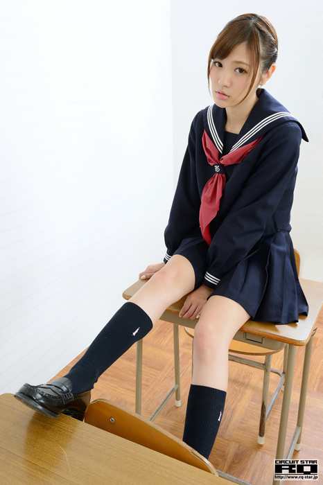 RQ-STAR写真NO.0876 Haruka Kanzaki 神咲はるか School Girl